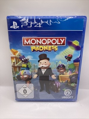 Monopoly Madness PS4 Videospiel Familienspiel PS4 / PlayStation 4 / NEU