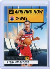 Kyshawn George 2024-25 Hoops #18 Arriving Now Holo