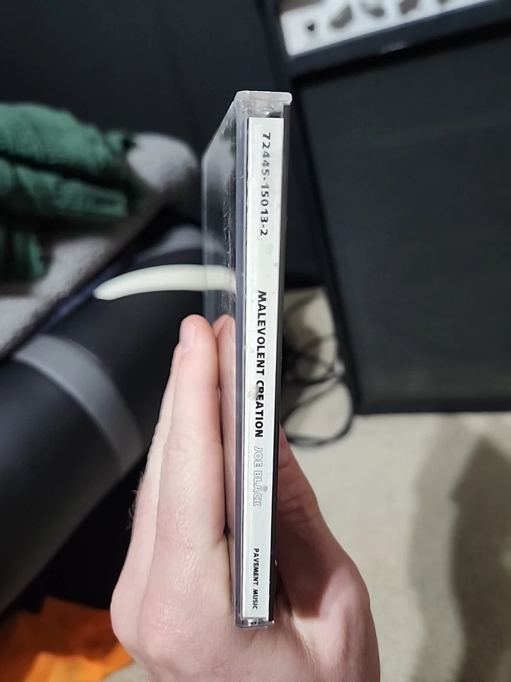 Malevolent Creation Joe Black Cd OG 1996 Press "Explicit Lyrics" NM- Pavement Foto 2 de 4