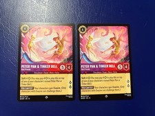 2026 Lorcana Attack of the Vine Peter Pan Tinker Bell 60/207 Lot 2