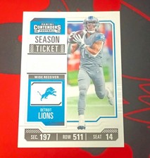 Panini 2023 Contenders Season Ticket Amon-Ra St. Brown Lions #197 Card