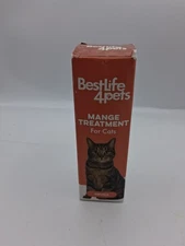 😻 bestlife4pets Mange Treatment for Cats 400 pills new unopened 12/2029