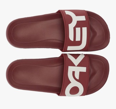 Oakley 13 Mens B1B Slide 2.0 Sandal Flip Flop - New - FOF100424-80U - Iron Red