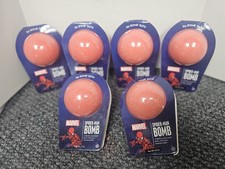 6X Da Bomb bath SPIDER-MAN Bomb Bath Fizzer w/ Surprise Inside 7 OZ/EACH