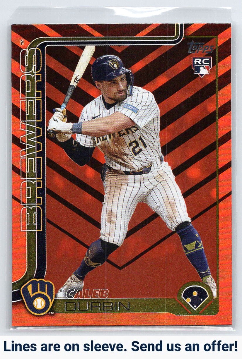 2025 Topps Update #US170 Caleb Durbin Holiday