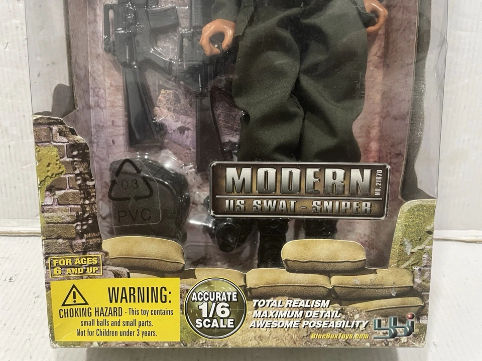 Elite Force 1:6 Modern US SWAT Assault Leader #21670 SELLADO S.W.A.T. Cuchillos Foto 3 de 4