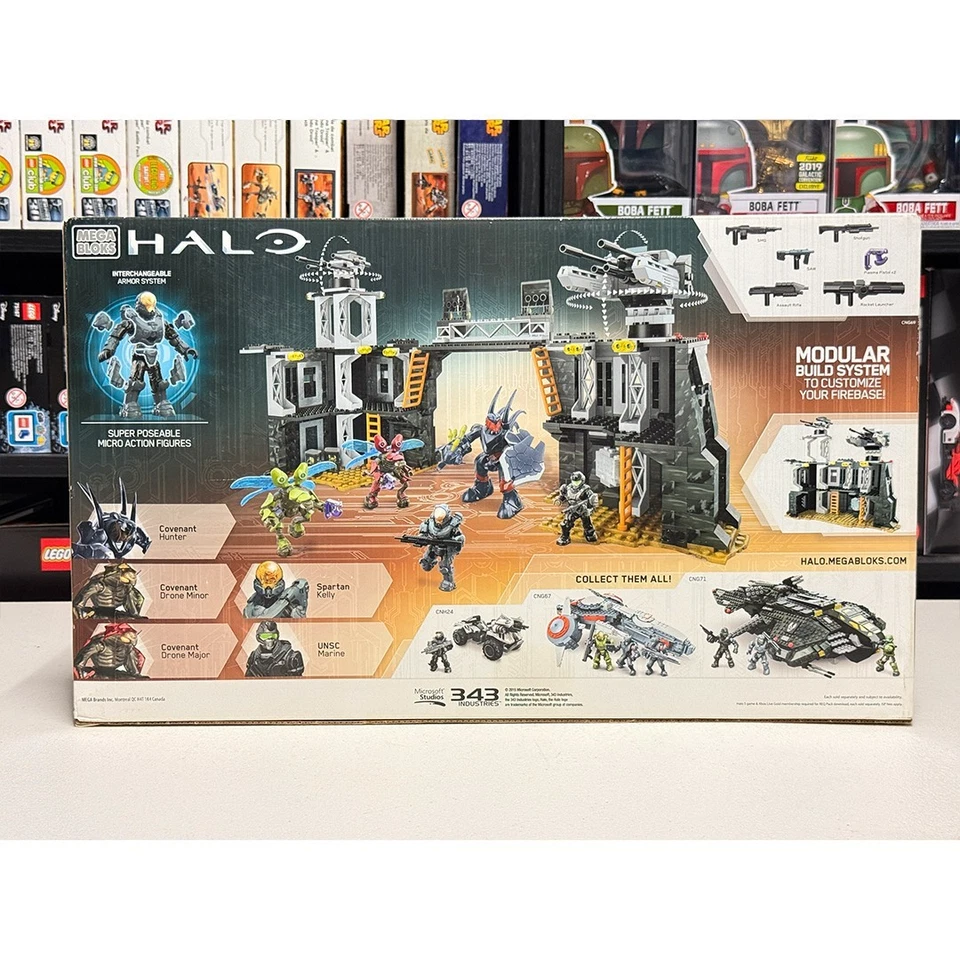 Mega Bloks Halo -UNSC Firebase (CNG69) Mega Construx [SEALED/RARE] - Image 2 of 4