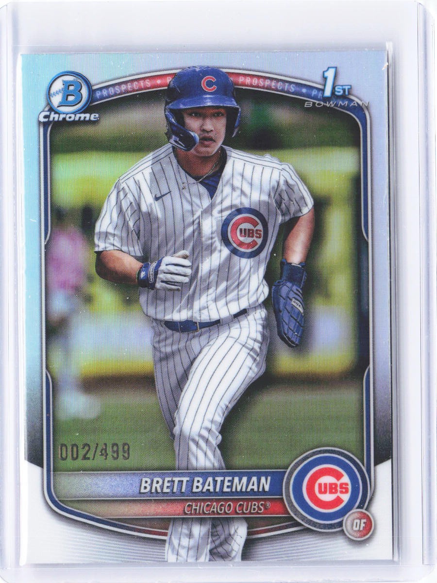 2025 Bowman Chrome #BCP-226 Brett Bateman Prospects Refractor #/499