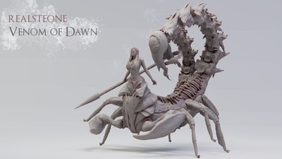 Venom of Dawn |  Realsteone | RPG Wargaming | Elden Ring Dark Souls