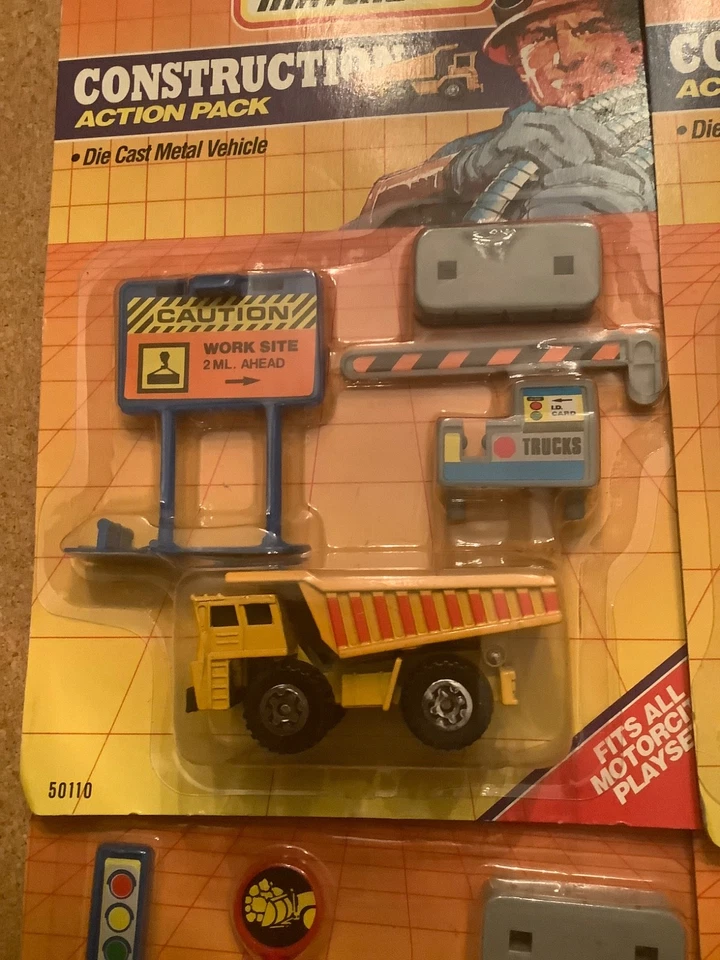 Matchbox 4 Action Packs Die Cast Vehicles Construction Motorcity - Image 2 of 4