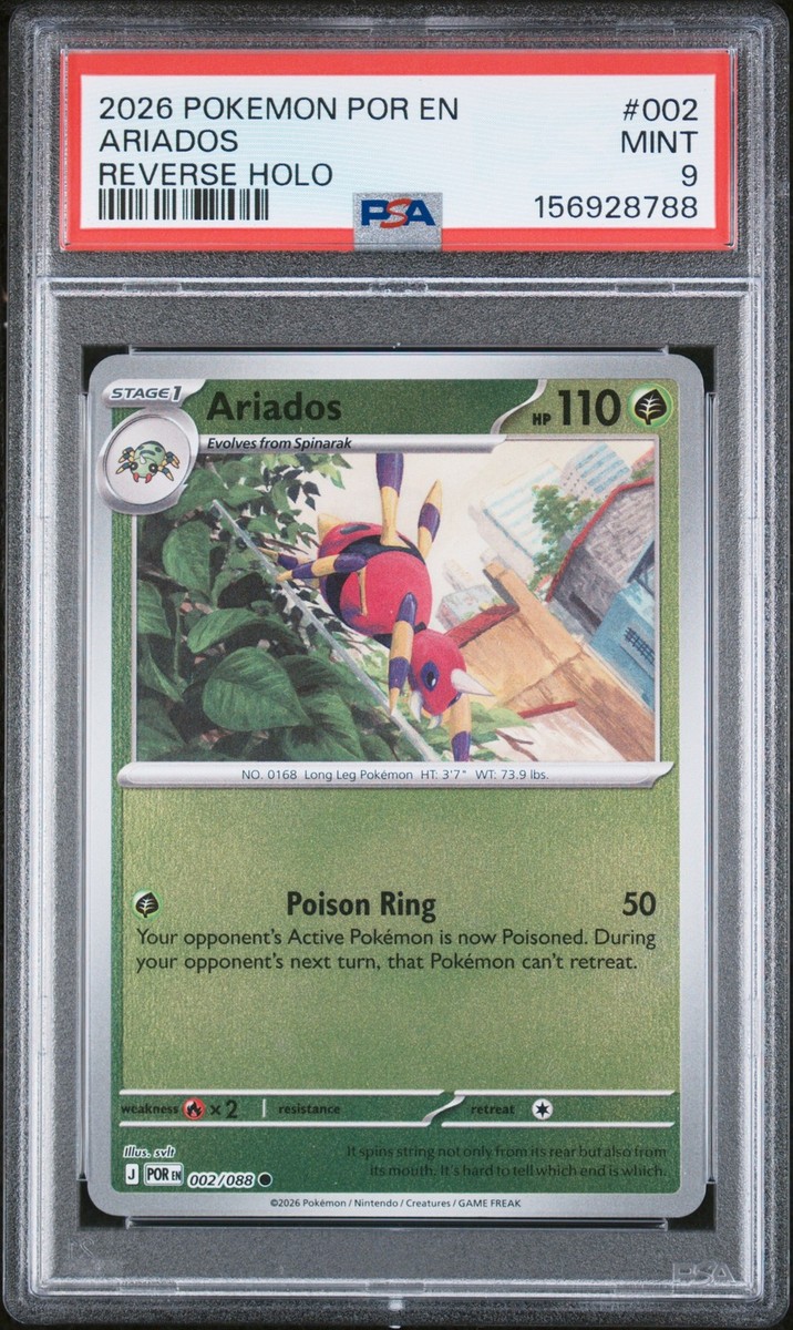 Ariados 002/088 Me03: Perfect Order Reverse Holo for sale online