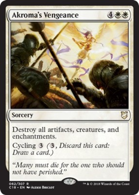 1x Near Mint, English Akroma's Vengeance - Commander 2018
