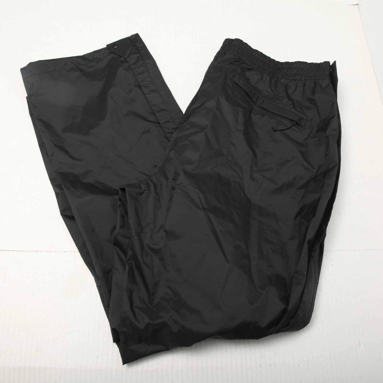 Outdoor Research Apollo Rain Pants Mens 2XL Black Waterproof Hiking Nylon