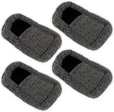 Walker Ski Glide Covers 4 Pack - Handicapped Accesories for Seniors and Elderl