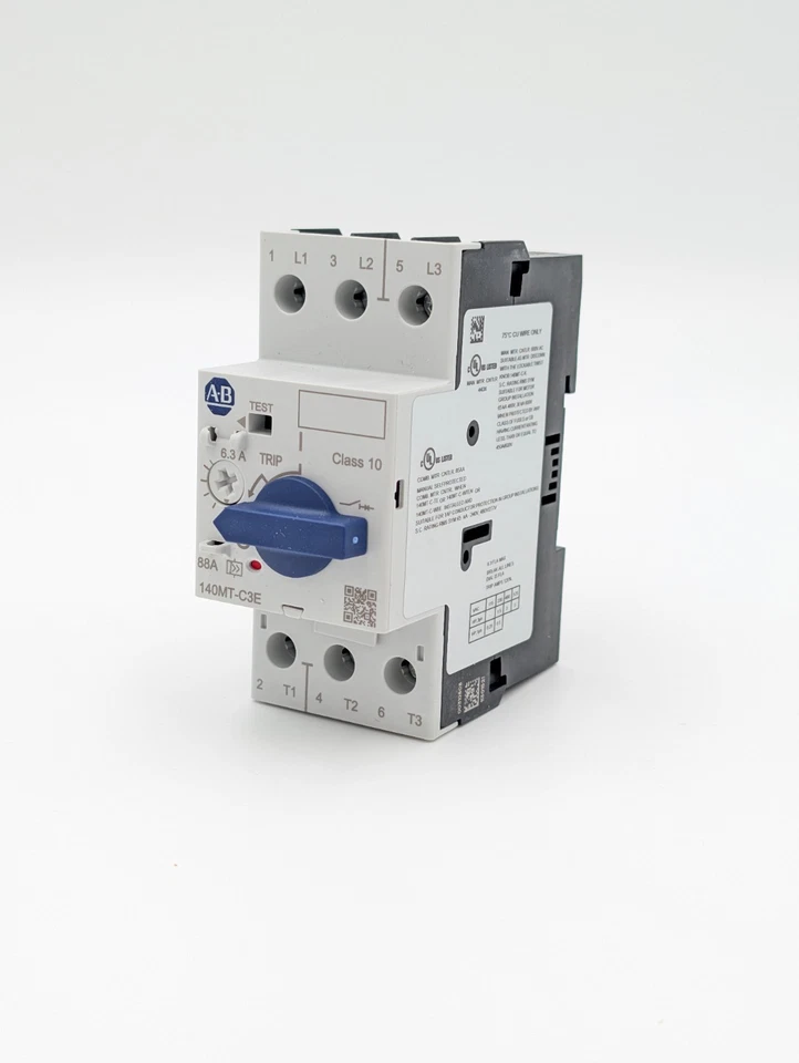 Allen-Bradley 140MT-C3E-B63 Motor Protection Circuit Breaker New in Box US STOCK - Image 3 of 4