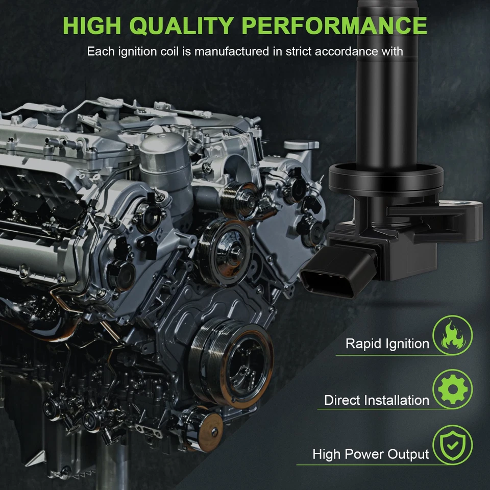 4 bobinas de encendido y bujía para Chevrolet Prizm 2000 2001 2002 1,8 L L4 Foto 2 de 4