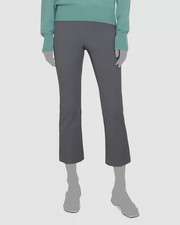  295 Vince Women's Gray High Waisted Cropped Flare Leg Pants Size XS
