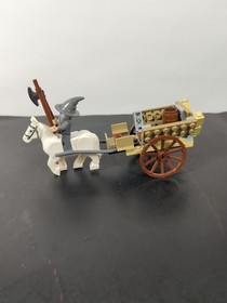 Lego The Lord of the Rings 9469 Gandalf Arrives NOT COMPLETE Wagon Horse 