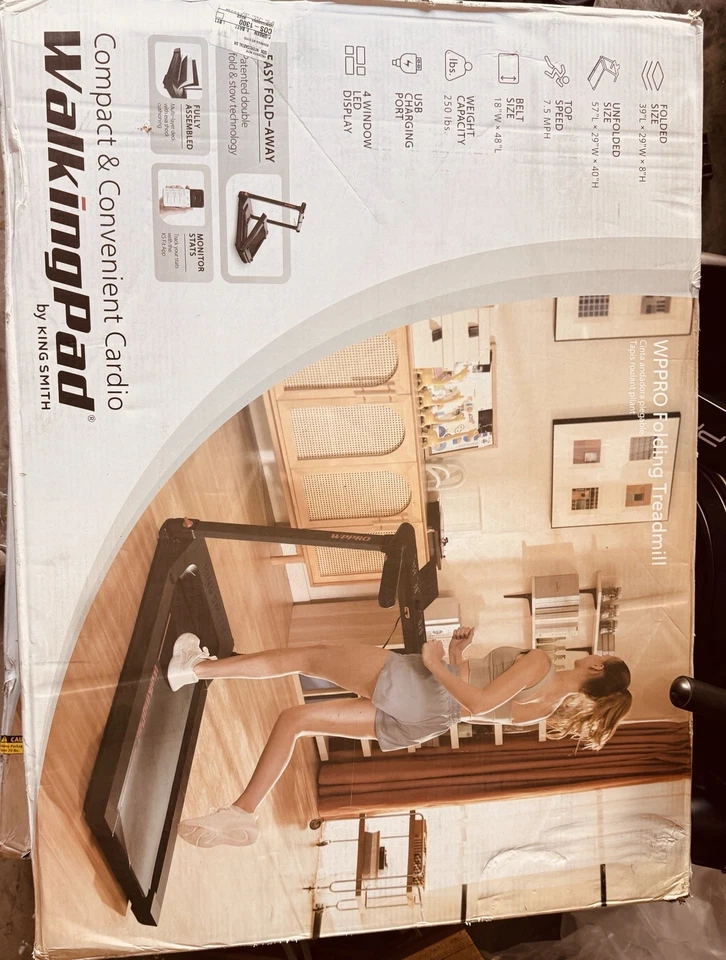 Cinta de correr plegable Kingsmith WalkingPad Pro Foto 2 de 3