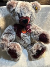 Steiff "Molly" Teddybar 019470 -17in maroon color bear
