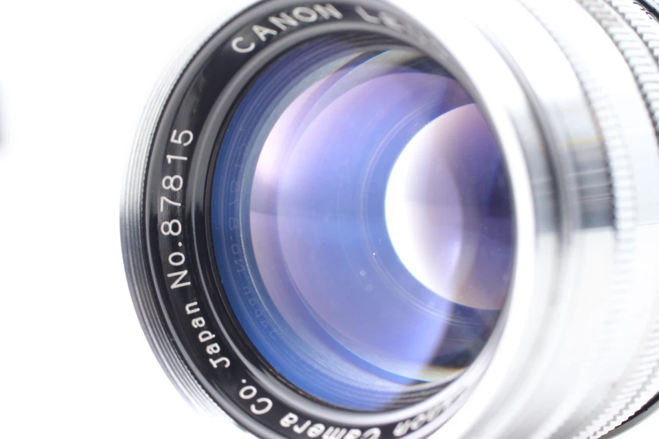 🎄[Casi Como Nuevo] Lente Canon 50 mm f/1,8 Modelo Temprano LTM L39 de JAPÓN Foto 3 de 4