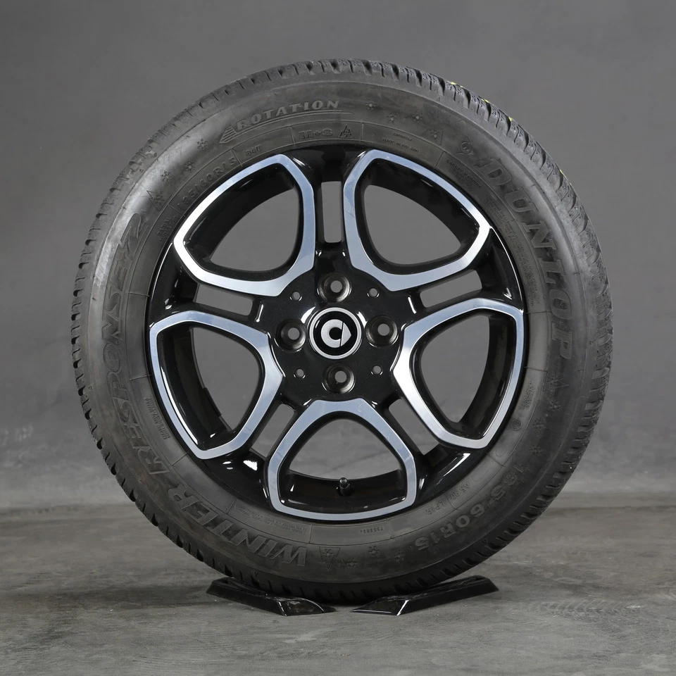 15 Zoll Winterräder Smart Fortwo C453 Forfour W453 A4534018500 Winterreifen - Bild 4 von 4