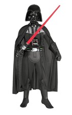 Rubies Star Wars Classic Child's Deluxe Darth Vader Costume and Mask Size Small