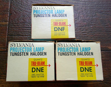 "MIXED LOT OF 3" Slyvania Projection Lamps 2 DNE  1 DNF