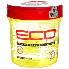 Ecostyler Styling Gel Moroccan Argan Oil Alcohol Free Maximum Hold 16oz