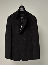 1698 NWT John Varvatos Collection Hart Double Breasted Jacket EU 48 USA 38