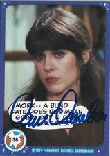 PAM DAWBER - Mindy - Mork and Mindy - Autograph Trading Card