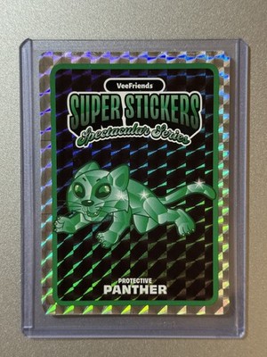 Protective Panther VeeFriends Super Sticker Spectacular Series 2026 EMERALD