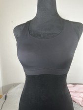 ALO Yoga Sports Bra Size 32C Black