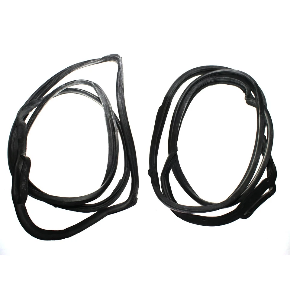 Par de resistentes al clima para puerta trasera Fit Mercedes-Benz W126 Sedán 280SE 300SE 380SE 500SE Foto 3 de 4