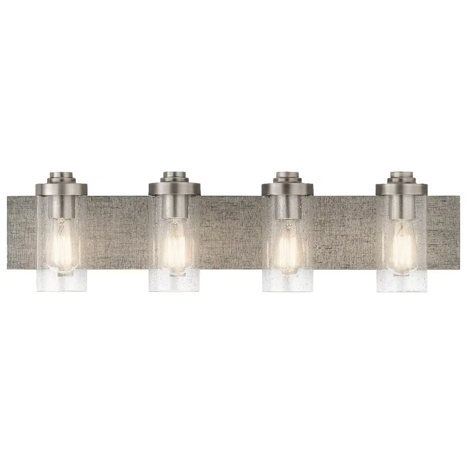 Dalwood 4-Light Bathroom Vanity Light in Classic Pewter - Image 2 of 2