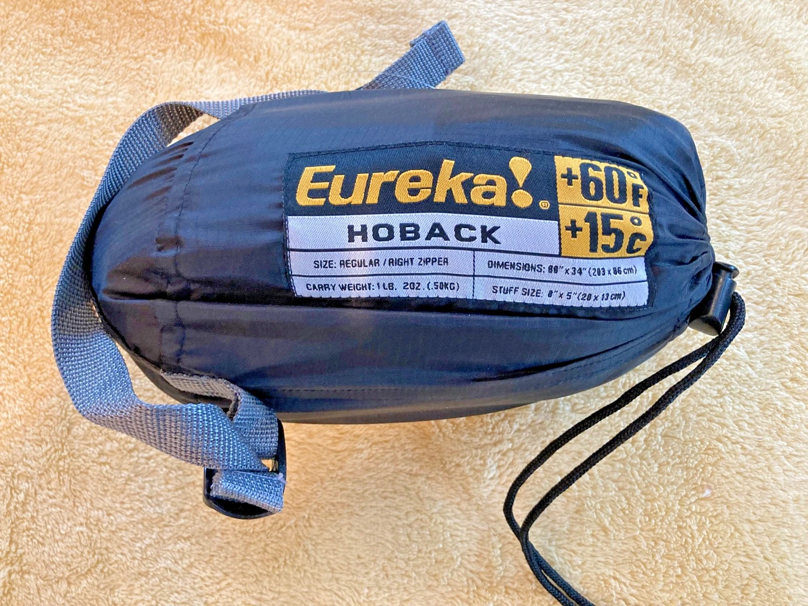 Eureka! Hoback Lightweight Camping Quilt / Sleeping Bag 50°F+ / 15°C+
Opens in a new window or tab