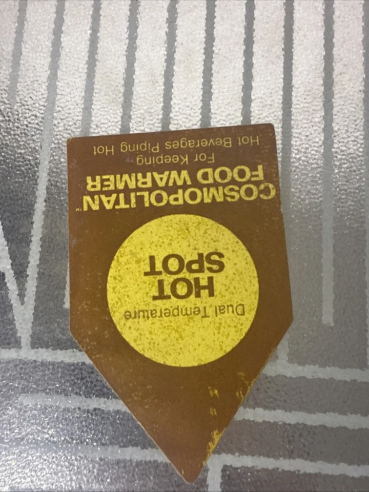 Calentador de alimentos automático Salton Cosmopolitan Hotray 1956 vintage H-134 probado nuevo* Foto 3 de 4