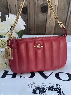 NWT COACH X Jennifer Lopez Nolita 19 With Linear Quilting