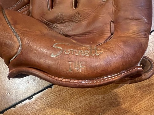 VINTAGE SONNETT MARKE ENOS SLAUGHTER I4F BASEBALLHANDSCHUH HANDSCHUH TOLLER ZUSTAND - Bild 2 von 9