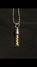 Mustard Seed Necklace Faith Christian 12 Yellow Trendy Pendant