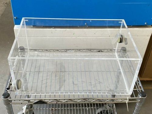VanKel Tablet Dissolution System Bath, 19" x 12" x 8", Plastic Bin Reservoir Tub