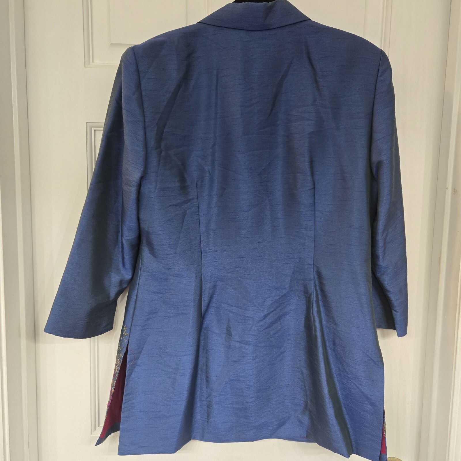 Donna Ricco New York Rare Vintage Embroided Blazer/Blouse Suit,Size 10 image 6