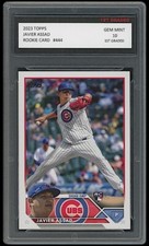 Javier Assad 2023 Topps Baseball 1st Graded 10 MLB Rookie Card RC Cubs