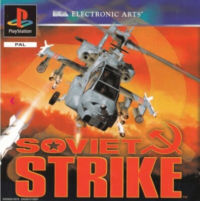 Soviet Strike - Sony PlayStation 1 - PS1 - OVP komplett, Zustand GUT CiB