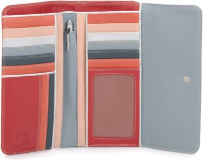 Portafoglio Mywalit grande in pelle con tre scomparti 11 carte in