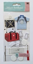 Jolee's Indoor Volleyball Scrapbooking Stickers