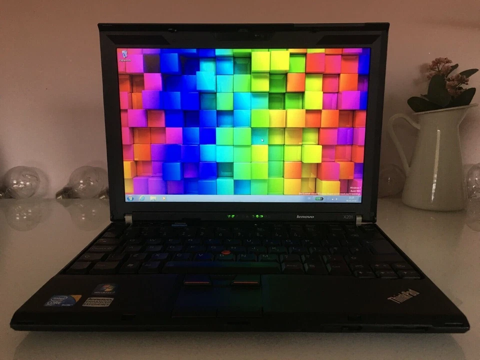 Lenovo X201  Core i5 580M 2.66 Ghz  4GB 320GB  Win 7 Pro Cam, Foto 1 von 5