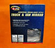 CIPA 41000 Universal OE Style Chrome Replacment Side Mirror