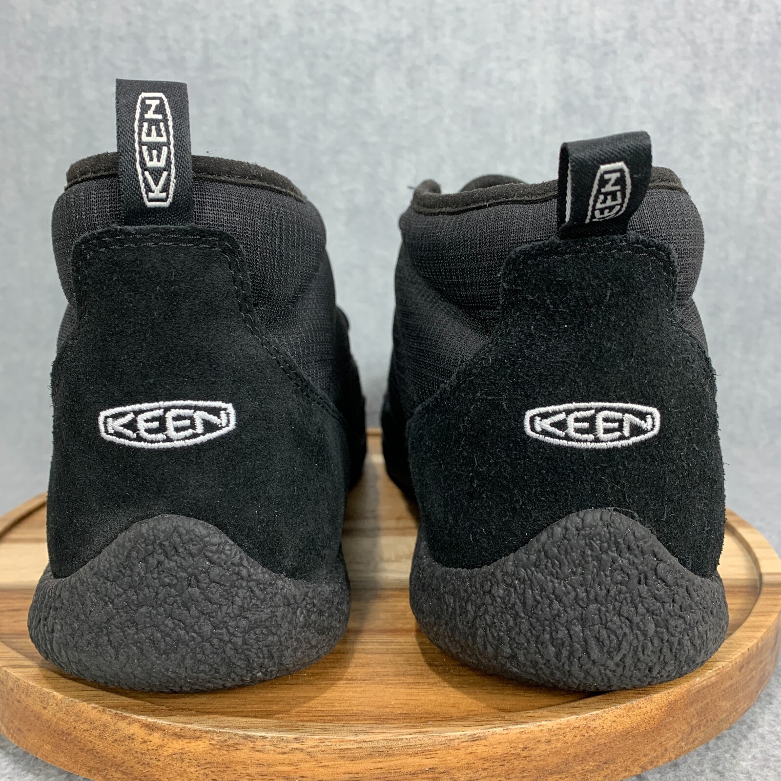 Stivali Keen Howser II Chukka Uomo Taglia 13 Nero Trapuntati Invernali da Passeggio