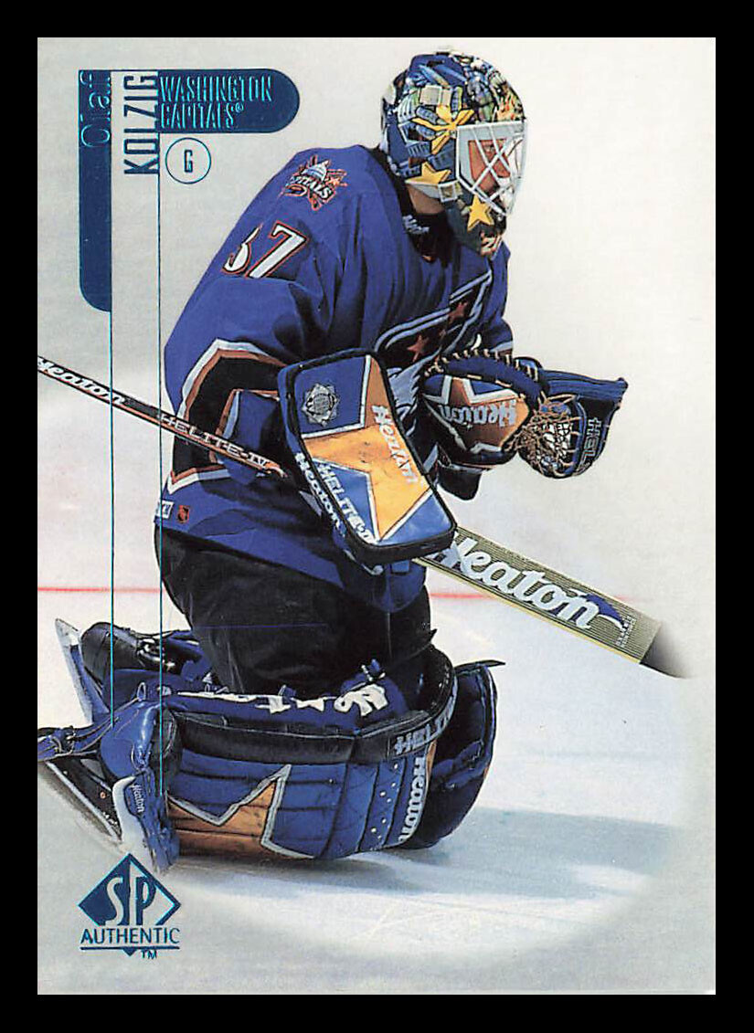 Olaf Kolzig #87 1998-99 SP Authentic Washington Capitals